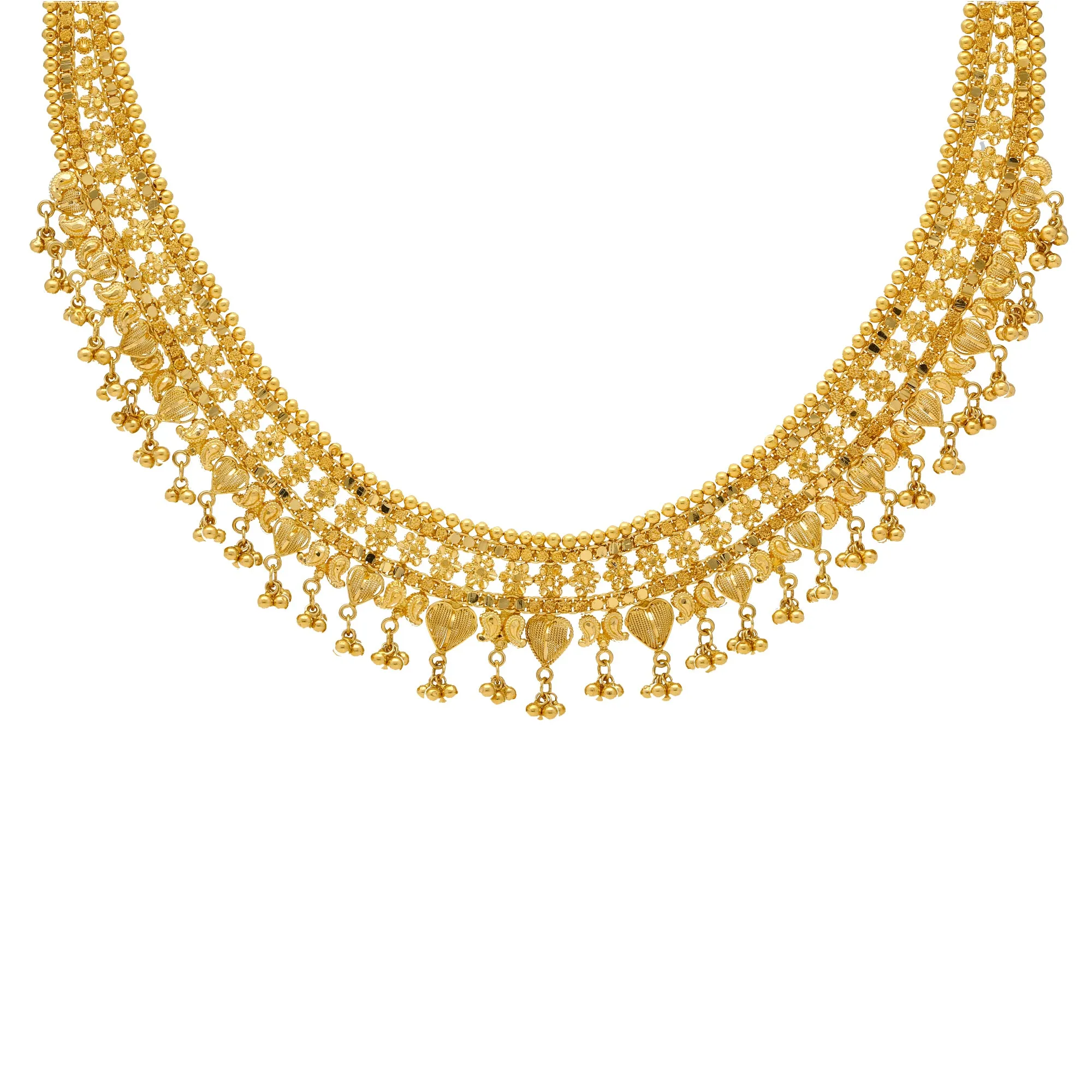 22K Yellow Gold Candra Jewelry Set