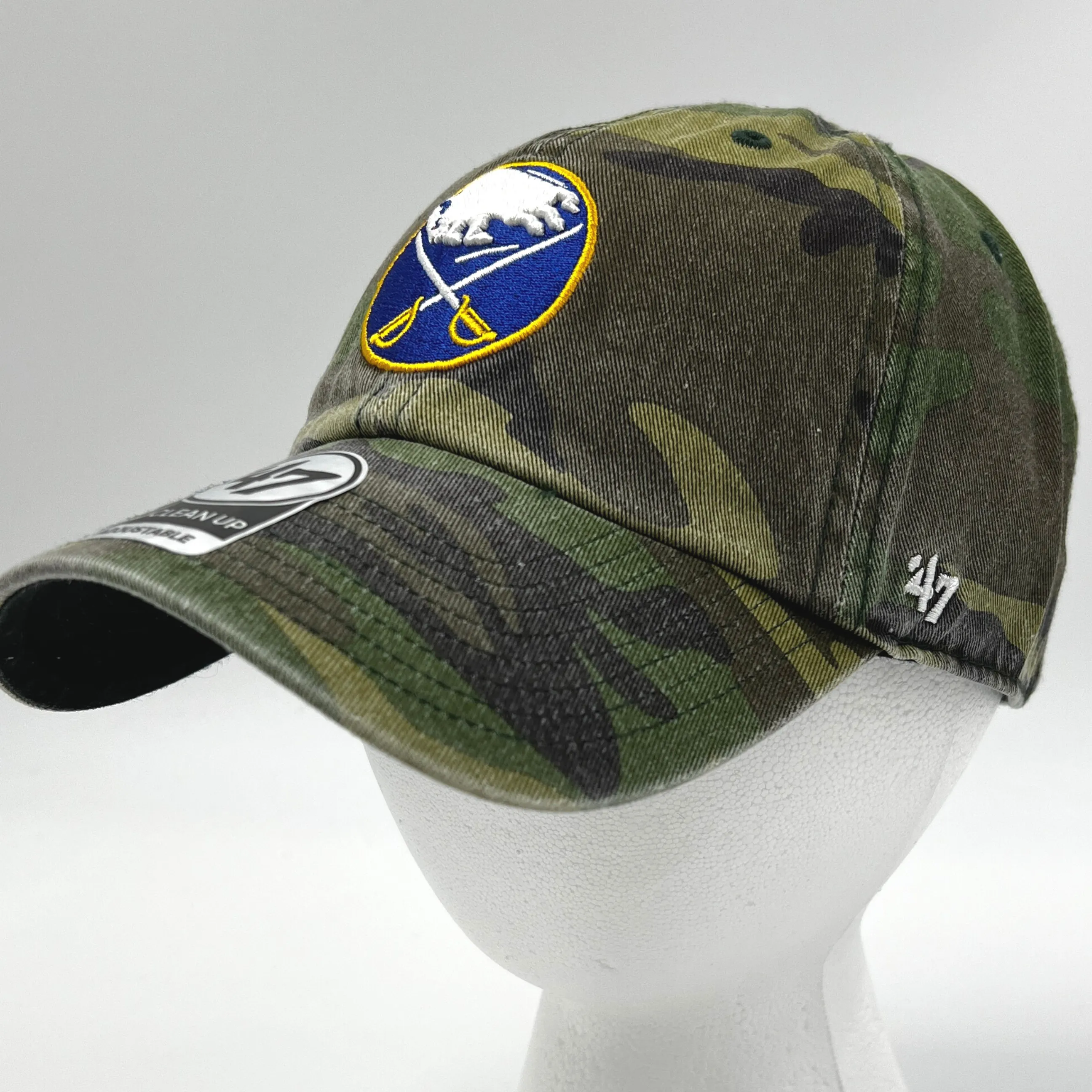 '47 Brand Buffalo Sabres Camo Adjustable Hat