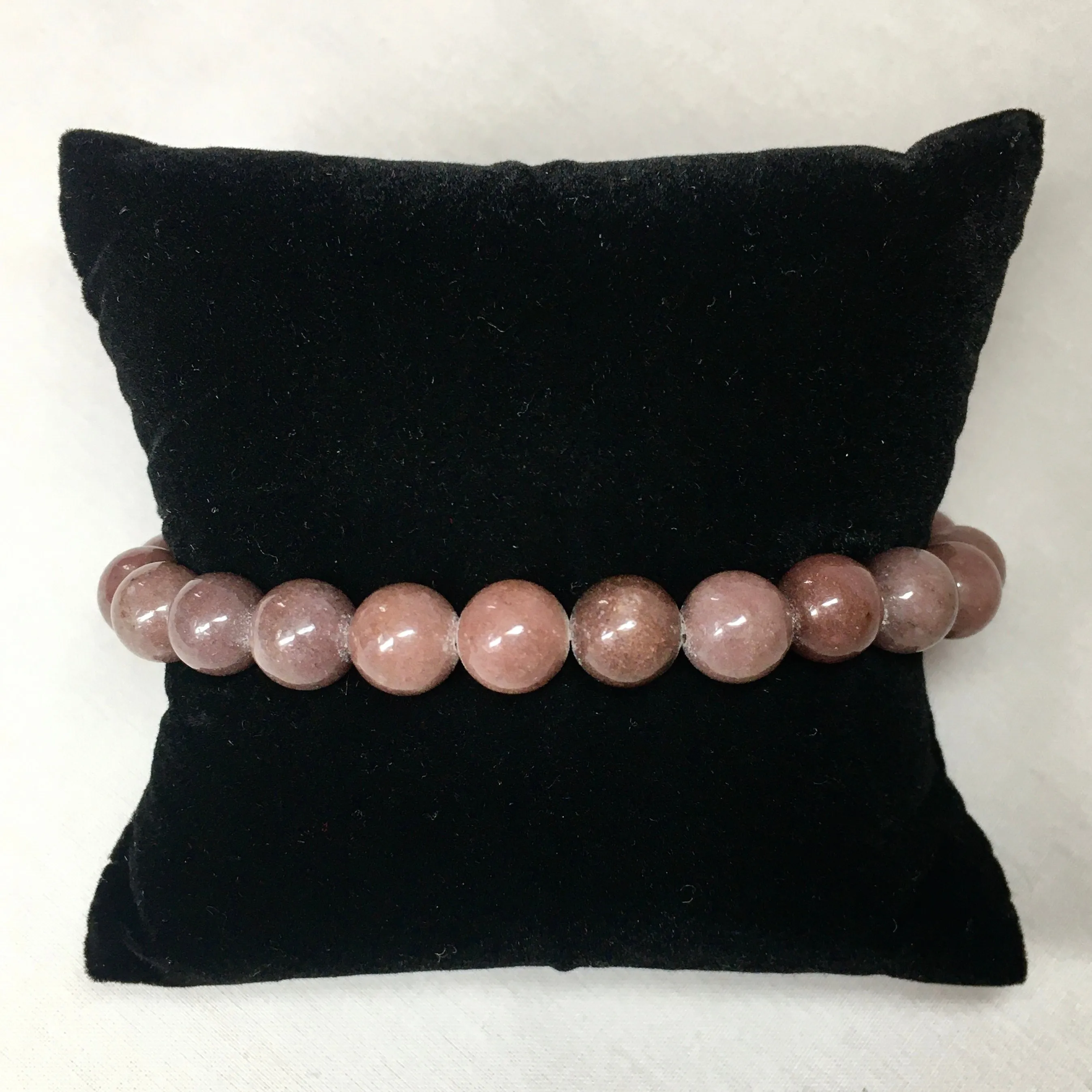 8mm Round Tumbled Stone Bracelets