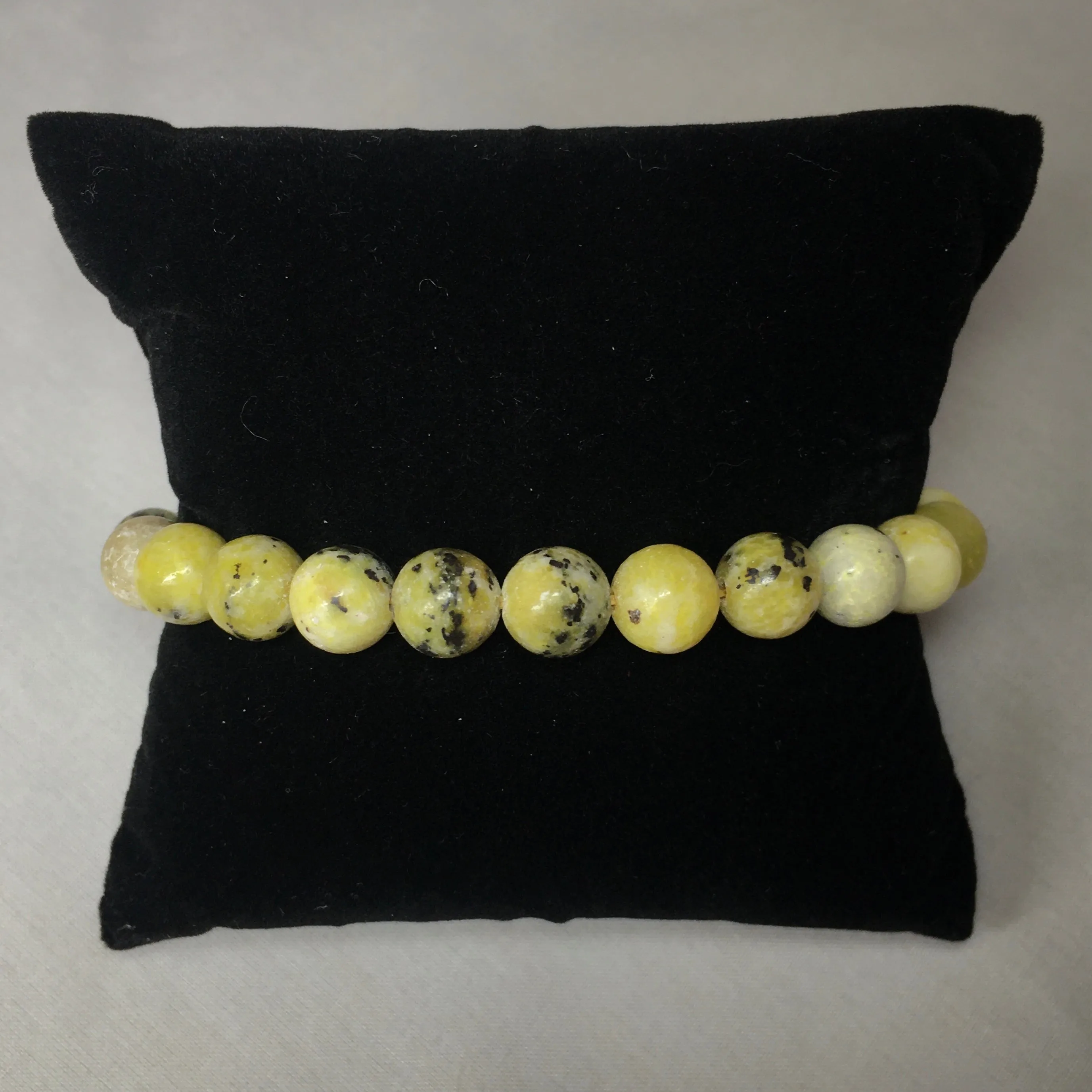 8mm Round Tumbled Stone Bracelets