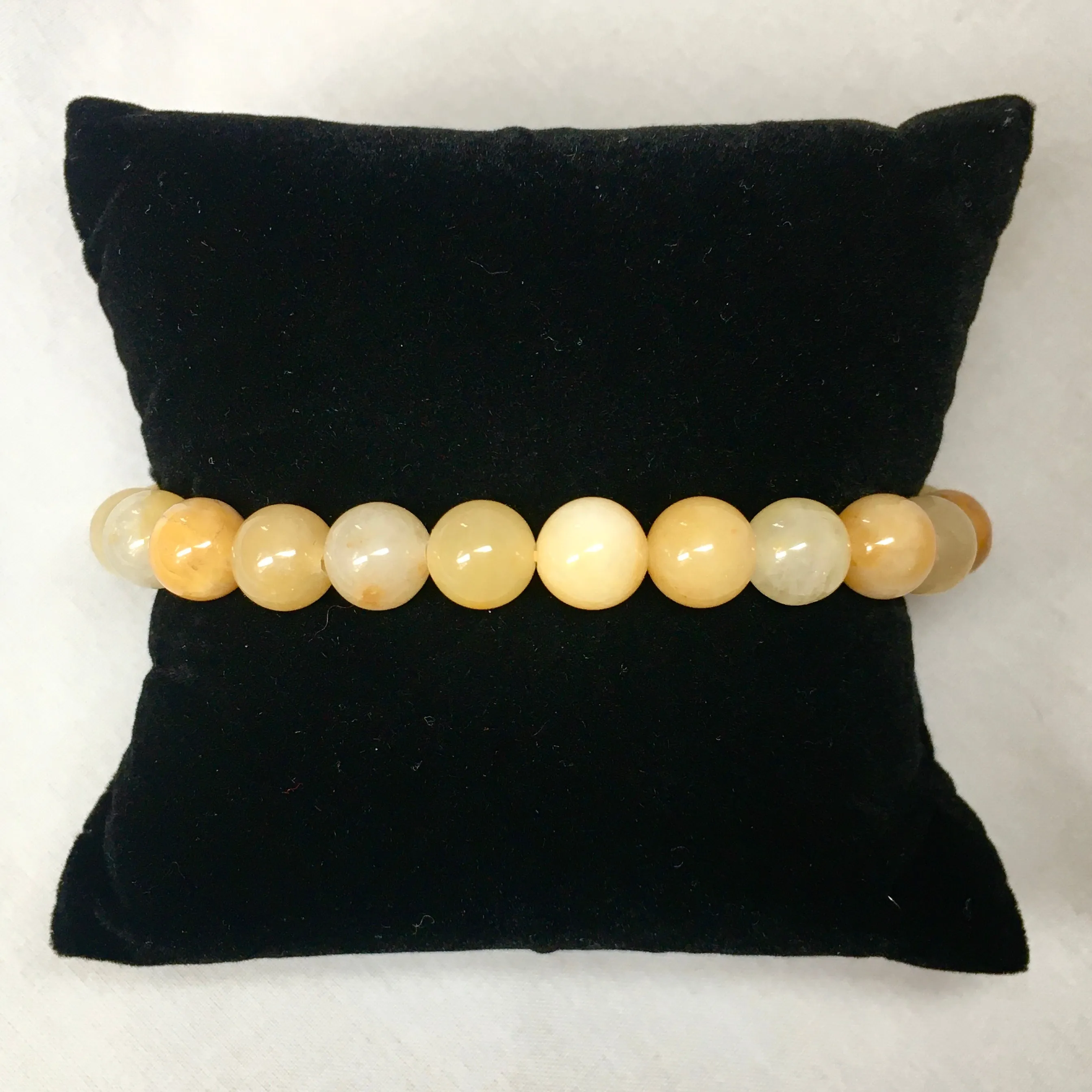 8mm Round Tumbled Stone Bracelets