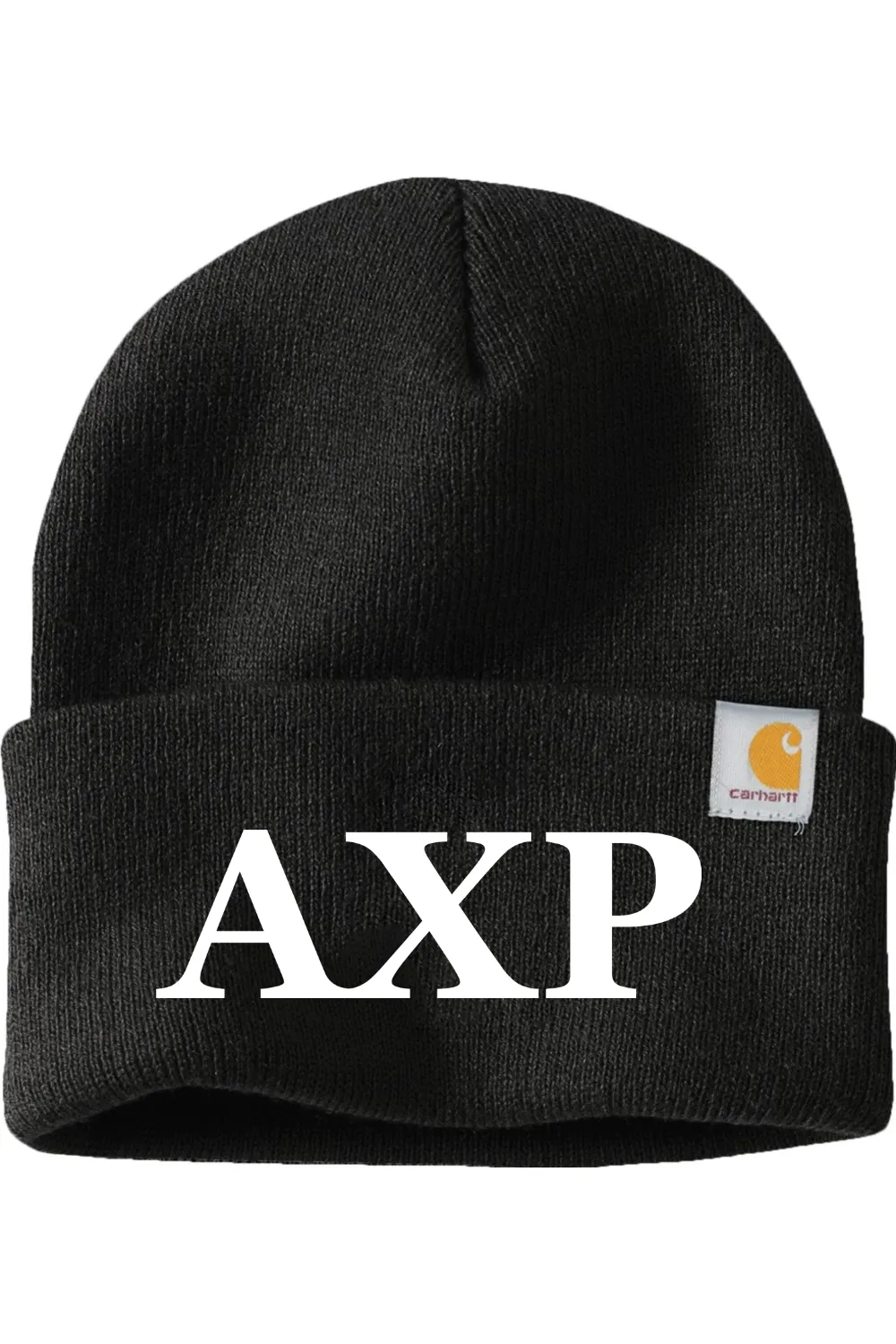 Alpha Chi Rho - Carhartt Watch Cap 2.0 - White Embroidered Letters