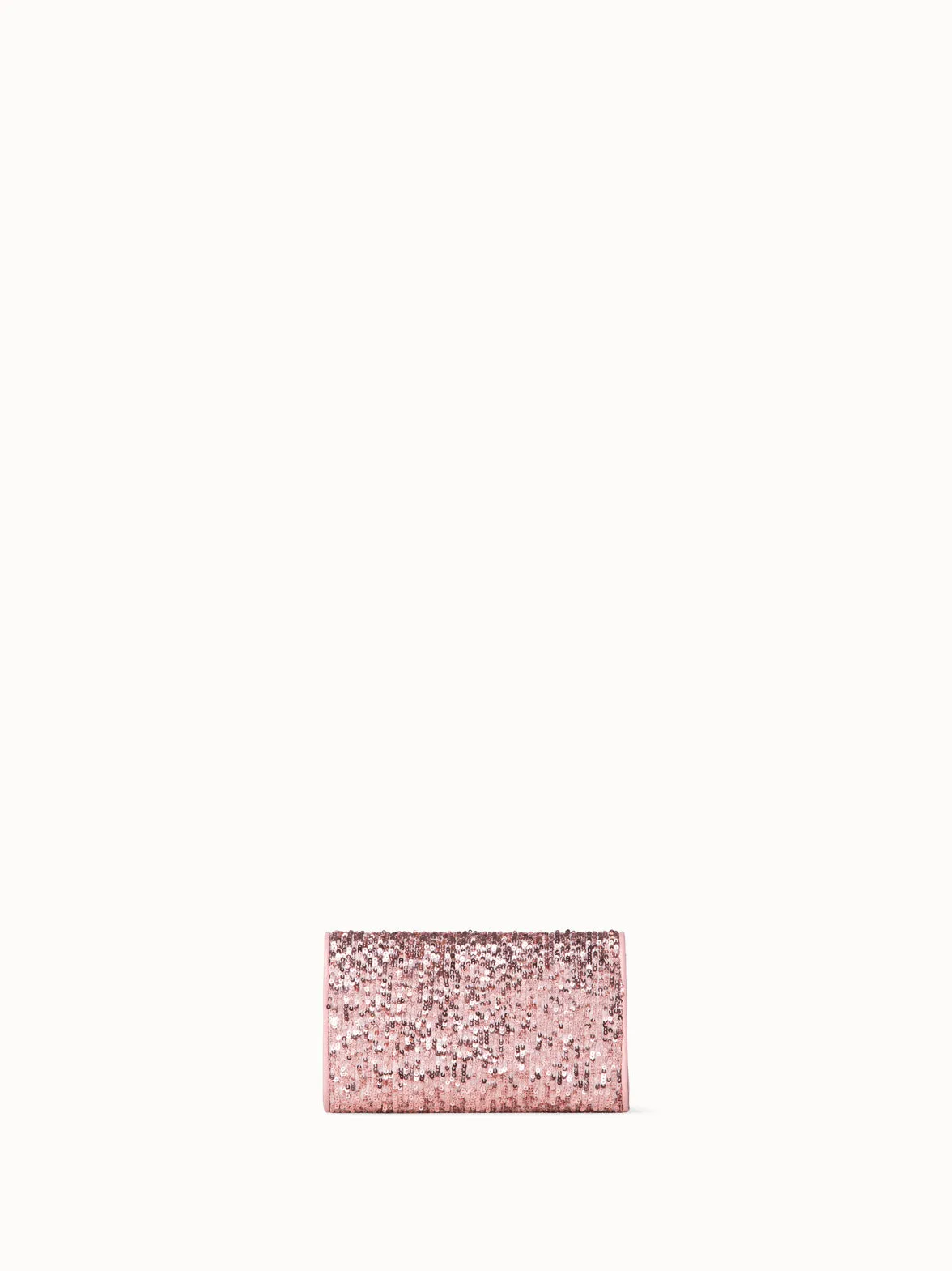 Anouk Mini Clutch in Sequins with Leather Trim