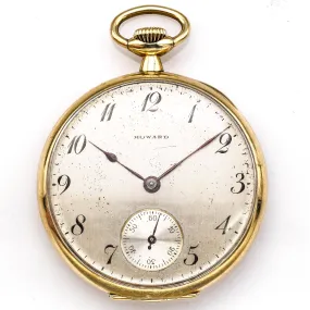 Antique 14K Gold Howard 23 Jewels Pocket Watch