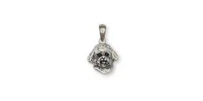 Bichon Frise Pendant Jewelry Sterling Silver Handmade Dog Pendant BF1-P