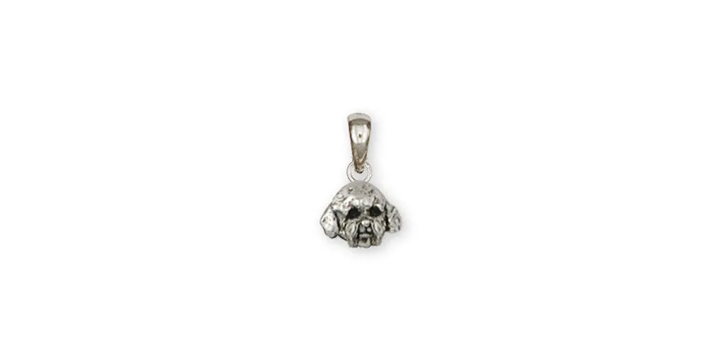 Bichon Frise Pendant Jewelry Sterling Silver Handmade Dog Pendant BF10-P