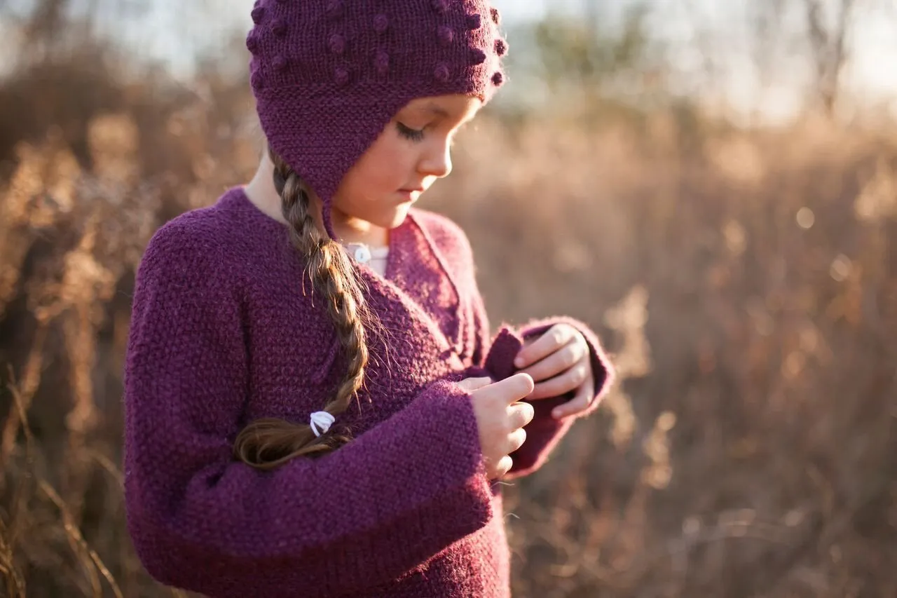 Bobble Hat - Plant Dyed