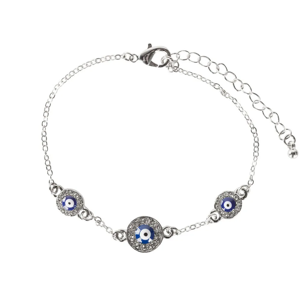 Bracelet- Evil Eye Silver