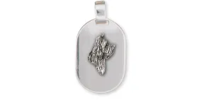 Briard Pendant Jewelry Sterling Silver Handmade Dog Pendant BRD1-DT