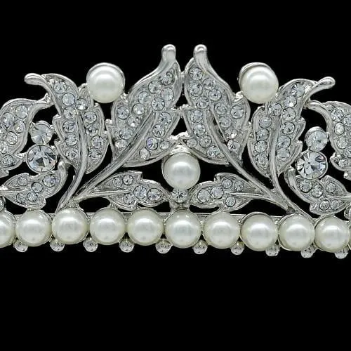 Bridal Flower Tiara Crown Wedding Jewelry Hair Accessories SHA8622