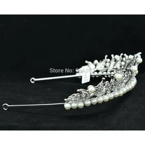 Bridal Flower Tiara Crown Wedding Jewelry Hair Accessories SHA8622