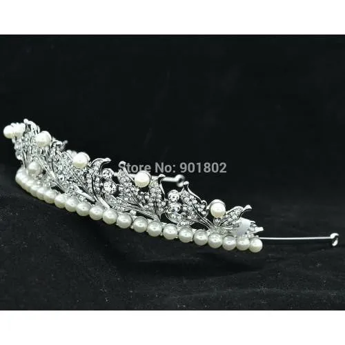 Bridal Flower Tiara Crown Wedding Jewelry Hair Accessories SHA8622