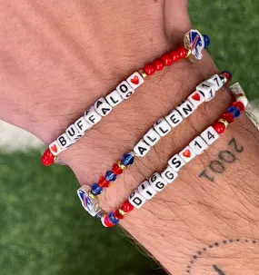 Buffalo Bills Allen / Diggs Friendship Bracelet