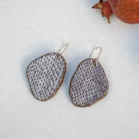 Ceramic Dangle Earrings