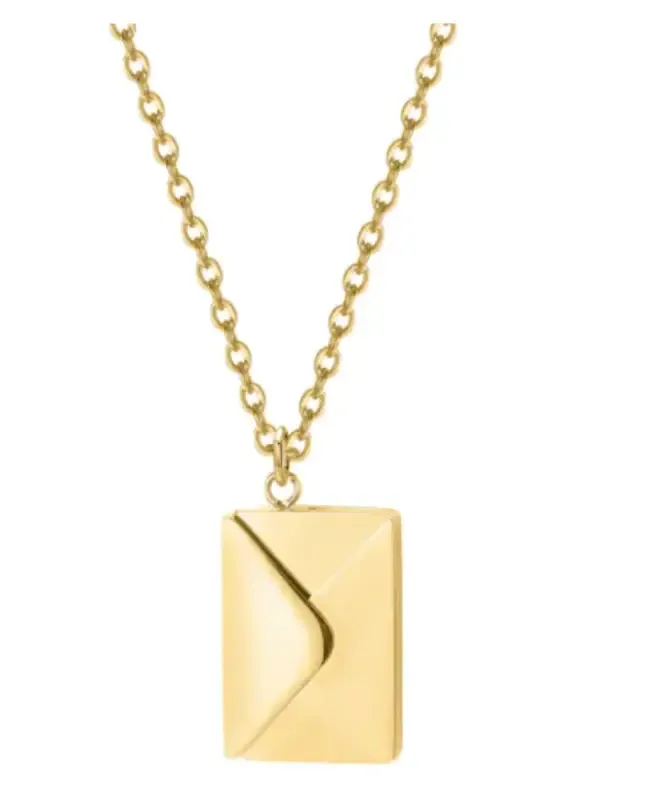 Chic Envelope Necklace for Effortless Elegance