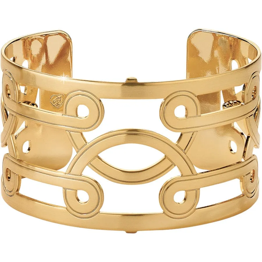 Christo Lima Wide Cuff Bracelet