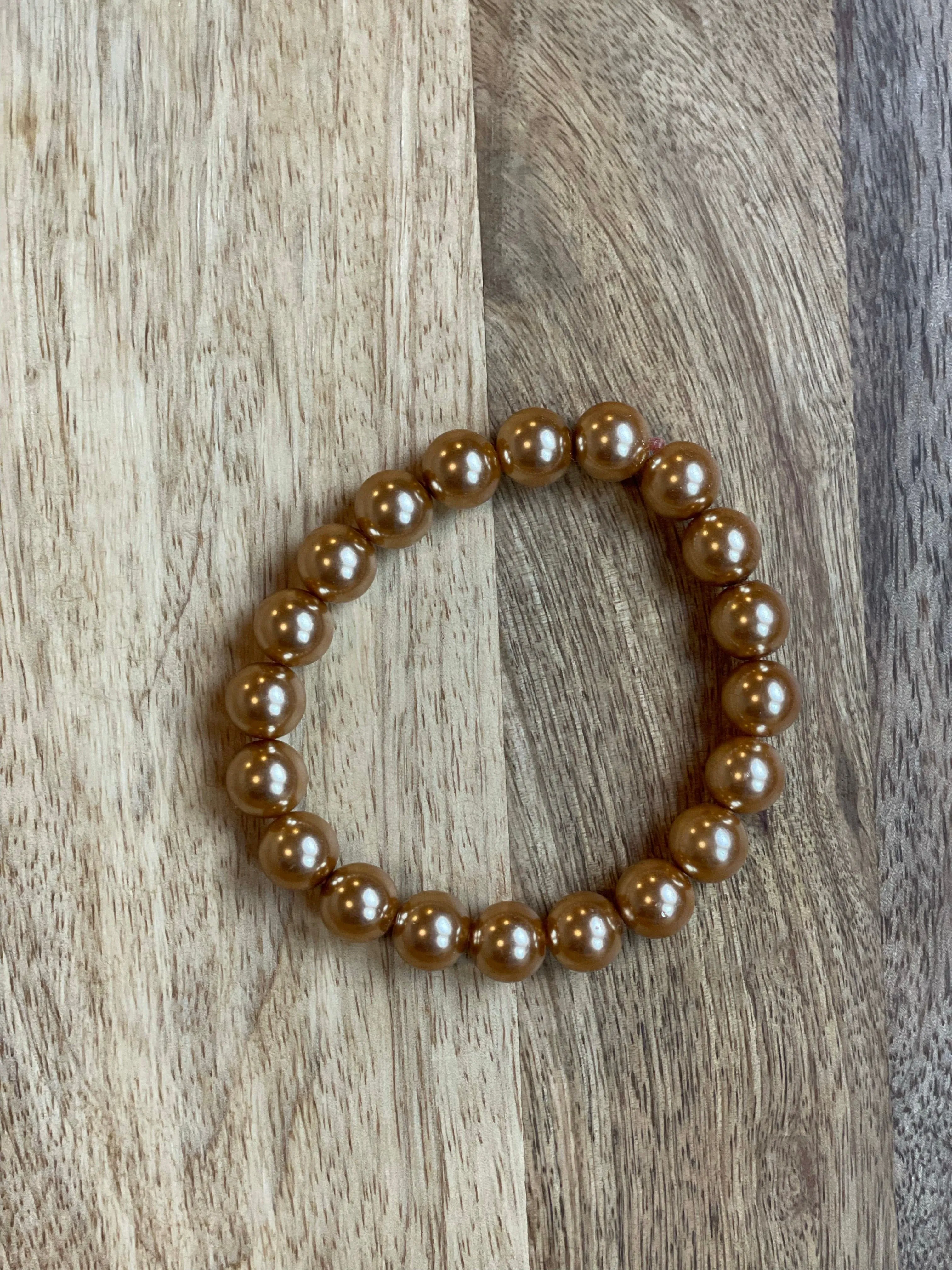 Colored Cultured Pearl Bracelets