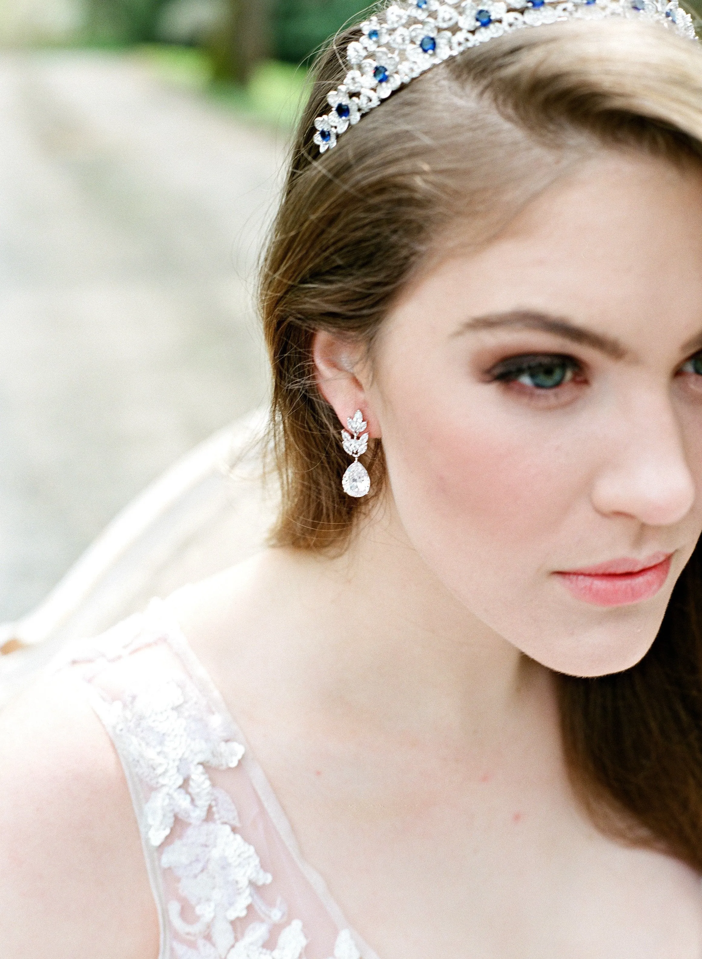 DIEDRE Bridal Drop Earrings