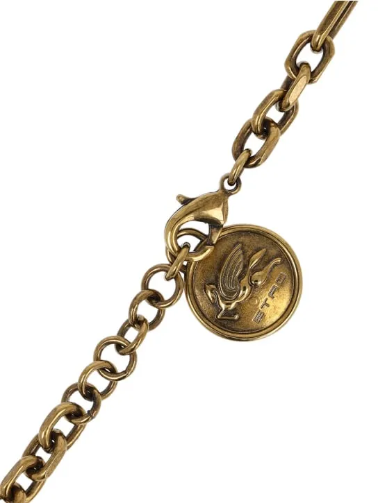 Etro   Double Pegasus small choker 