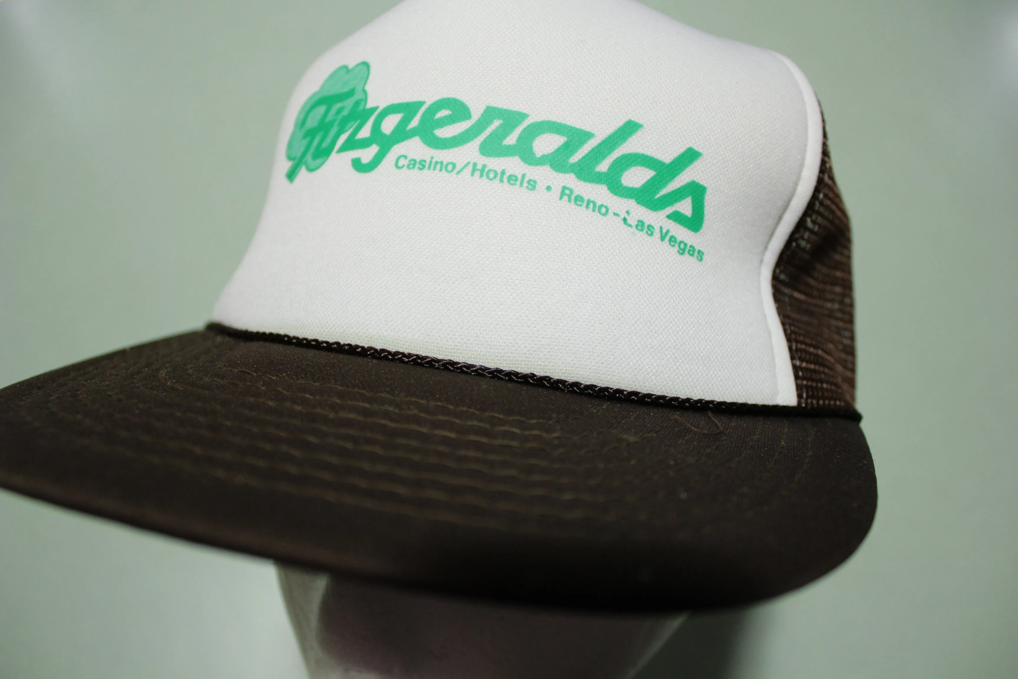 Fitzgeralds Nevada vegas Casino Deadstock Vintage 80's Adjustable Back Snapback Hat