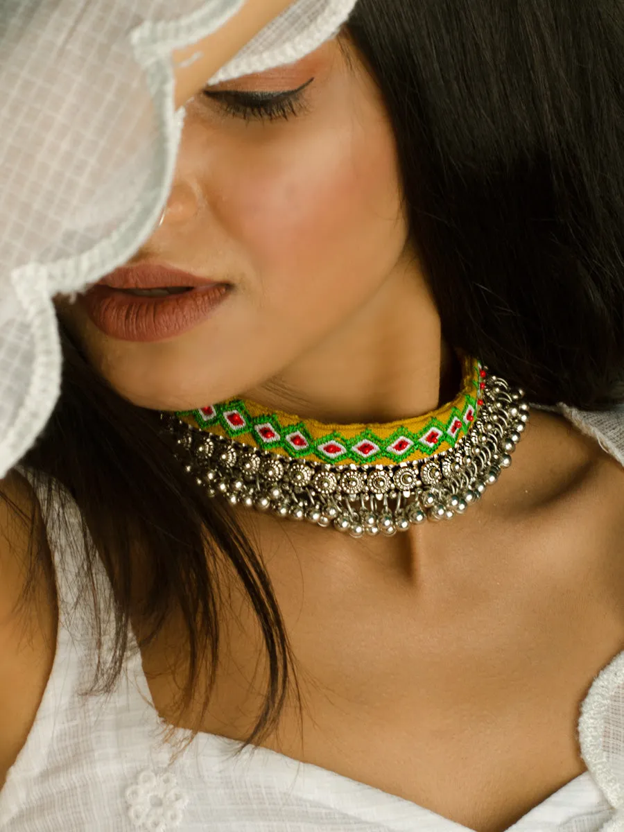 Garba Embroidered Choker 1