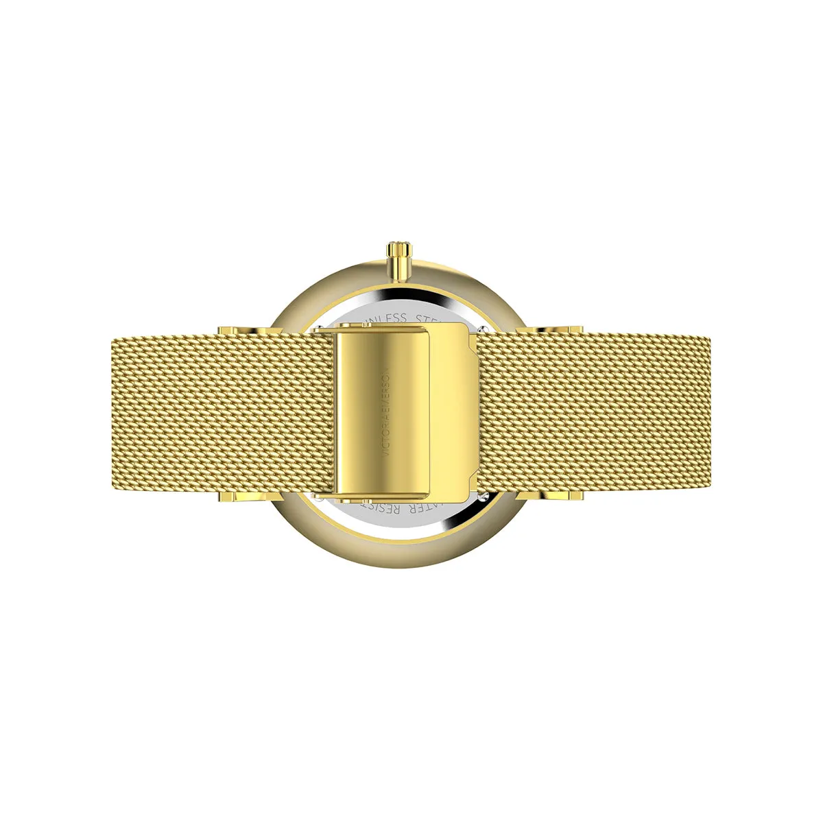 Gold Sunburst Watch