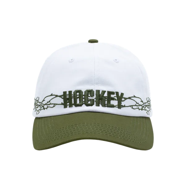 Hockey Thorns Hat - White/Dark Green