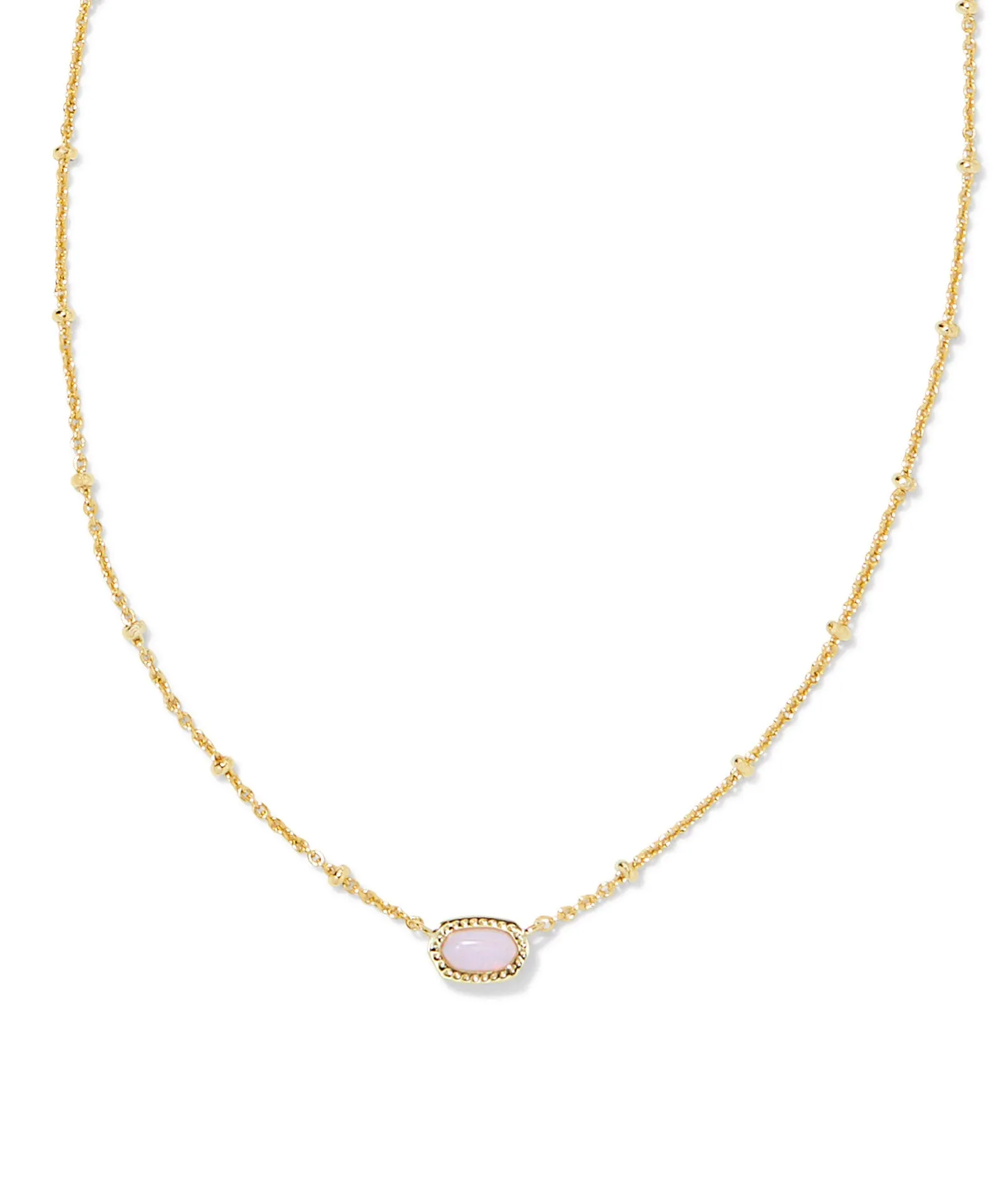 Kendra Scott Baby Elisa Satellite Short Pendant Necklace - Fuchsia, Turquoise, Pink, Mint OR Ivory