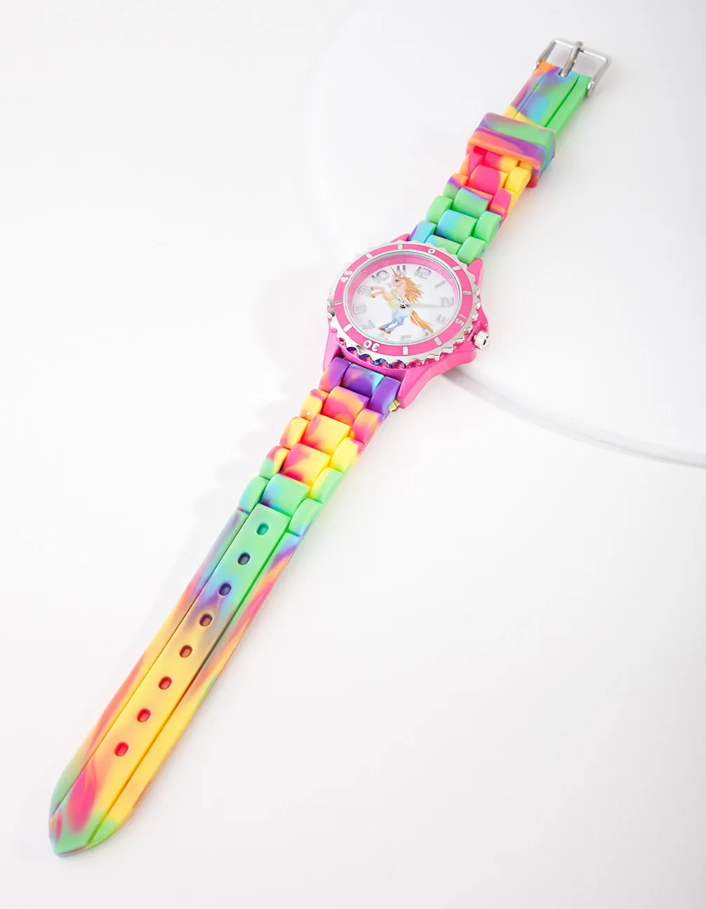 Kids Rainbow Unicorn Silicone Strap Watch