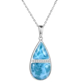 Larimar Bridge Pendant