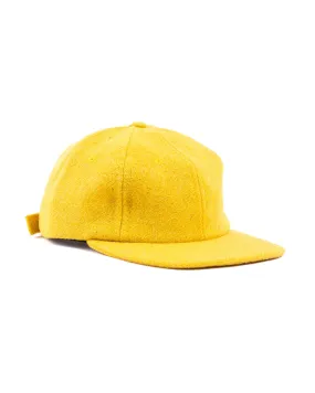 Lite Year Harris Tweed 6 Panel Cap Lemon