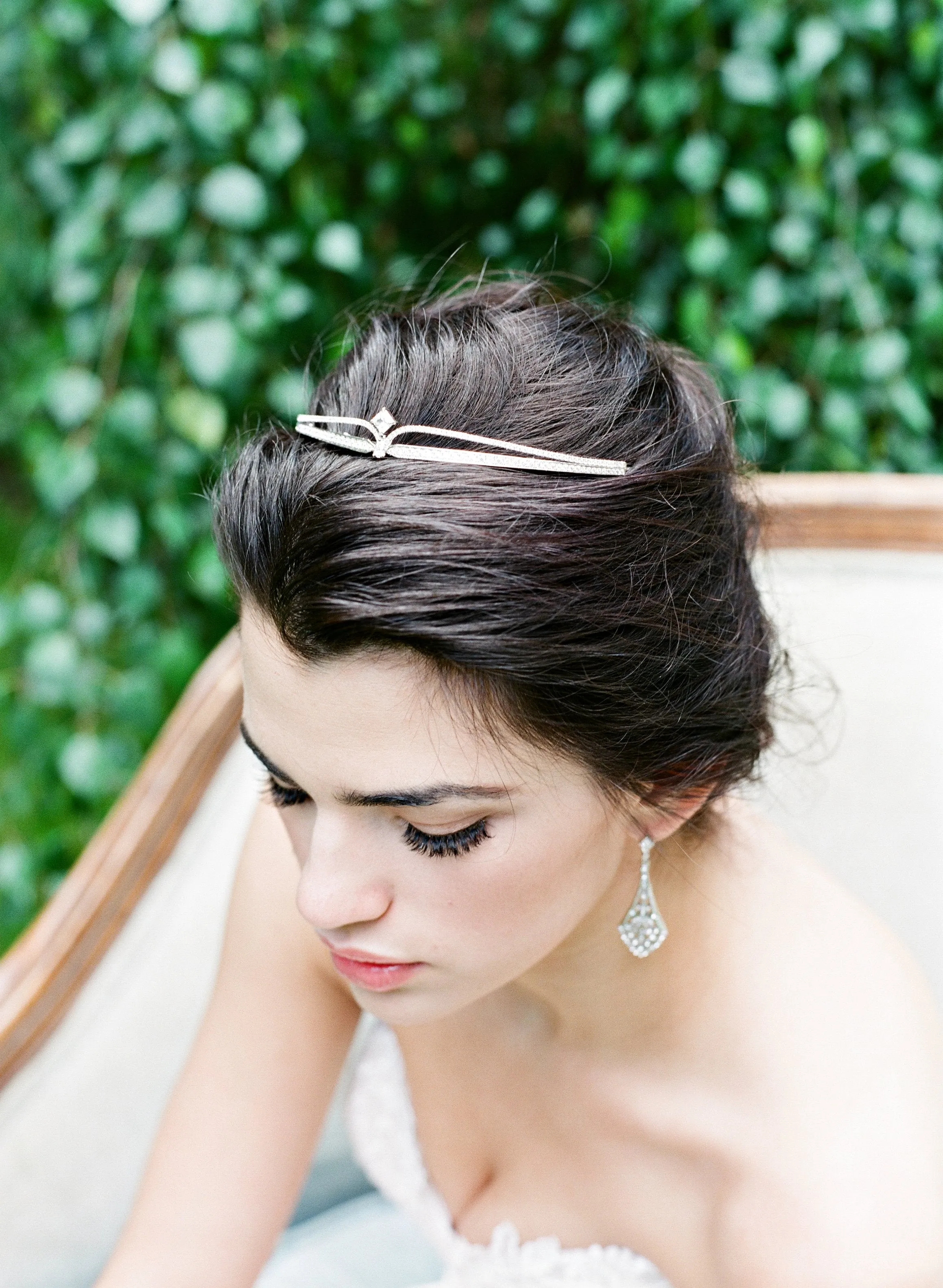 MEG Simulated Diamond Wedding Tiara