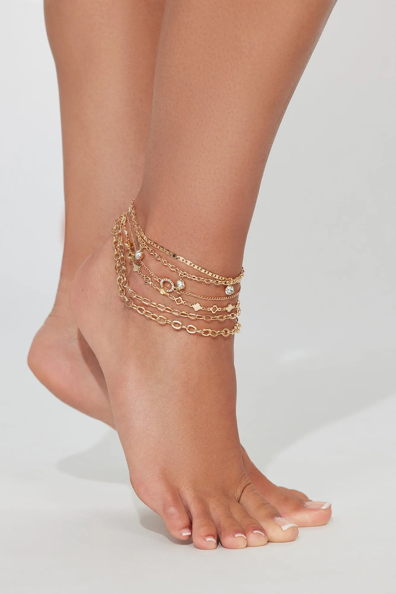 My Type Of Anklet Set - Gold