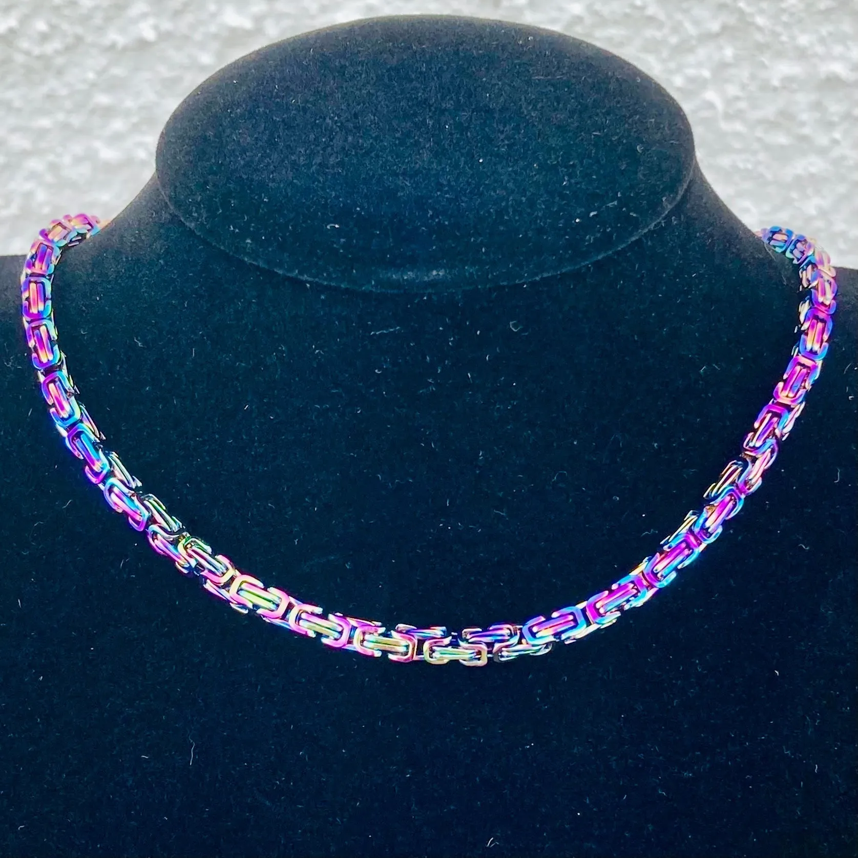 Necklace - Mini Rainbow - Daytona Beach - 1/8 wide