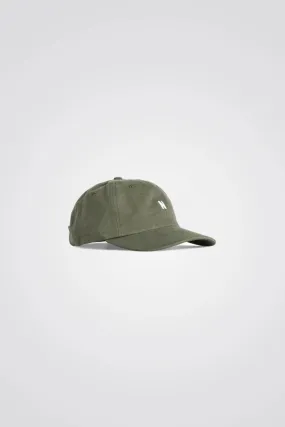 Norse Twill Sports Cap Sediment Green