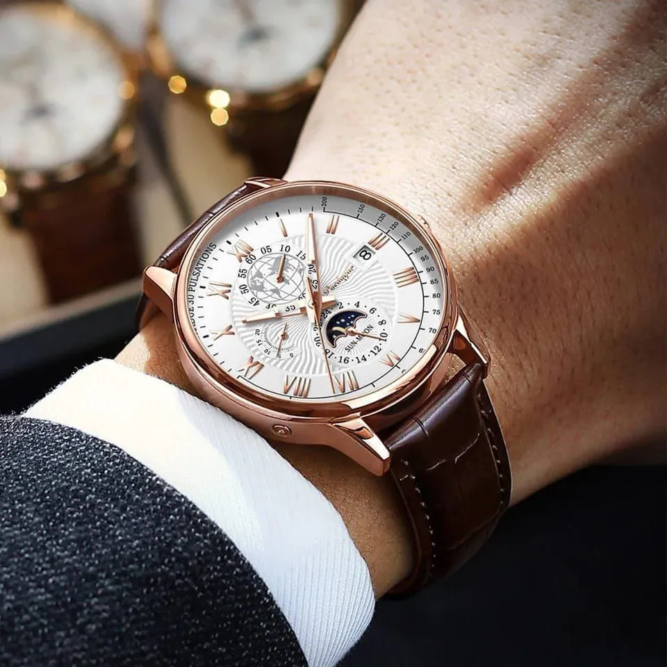 POEDAGAR GENTS CHRONOGRAPH WATCH