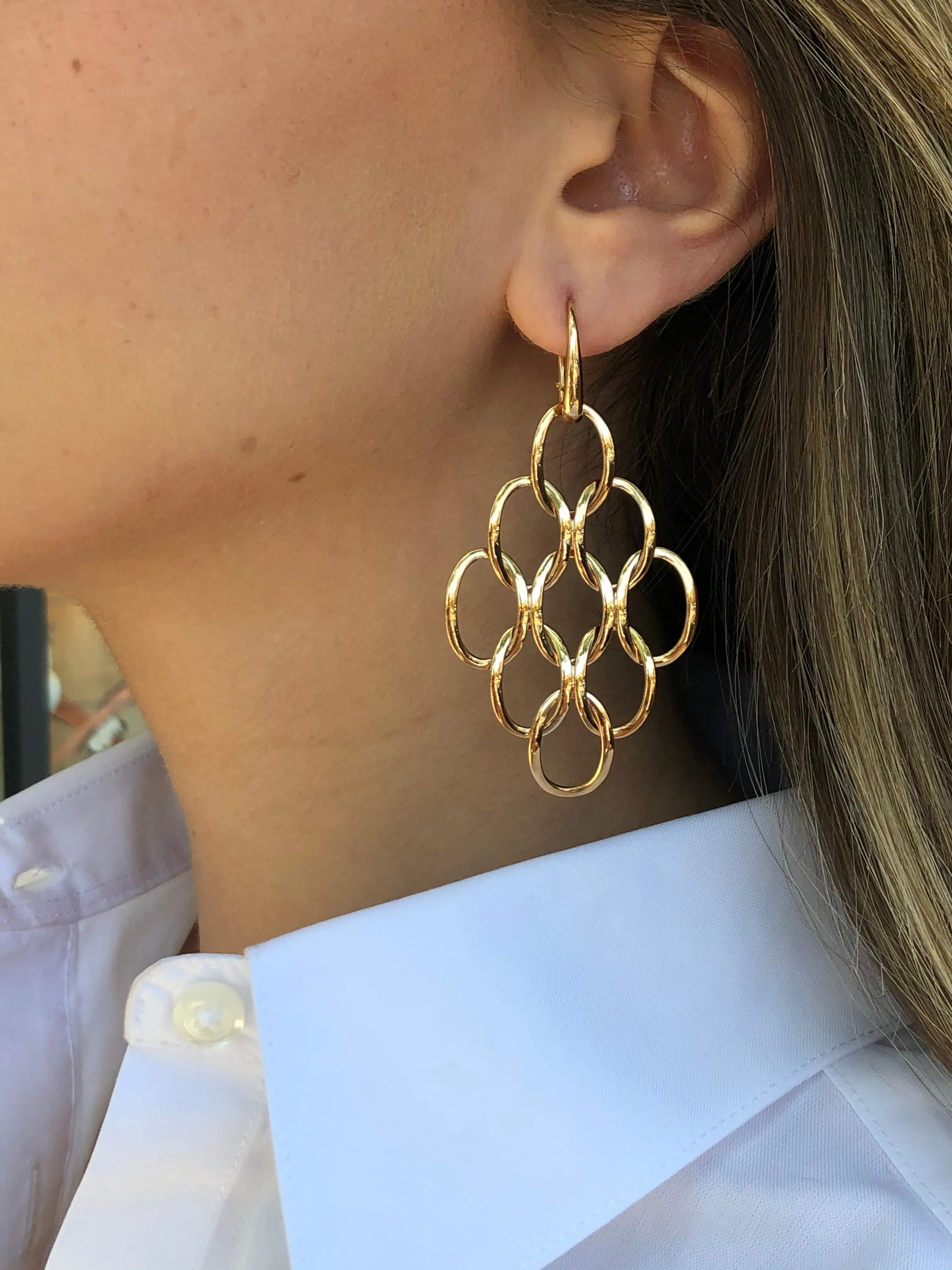 Pomellato - Brera - Chandelier Earrings, 18k Rose Gold