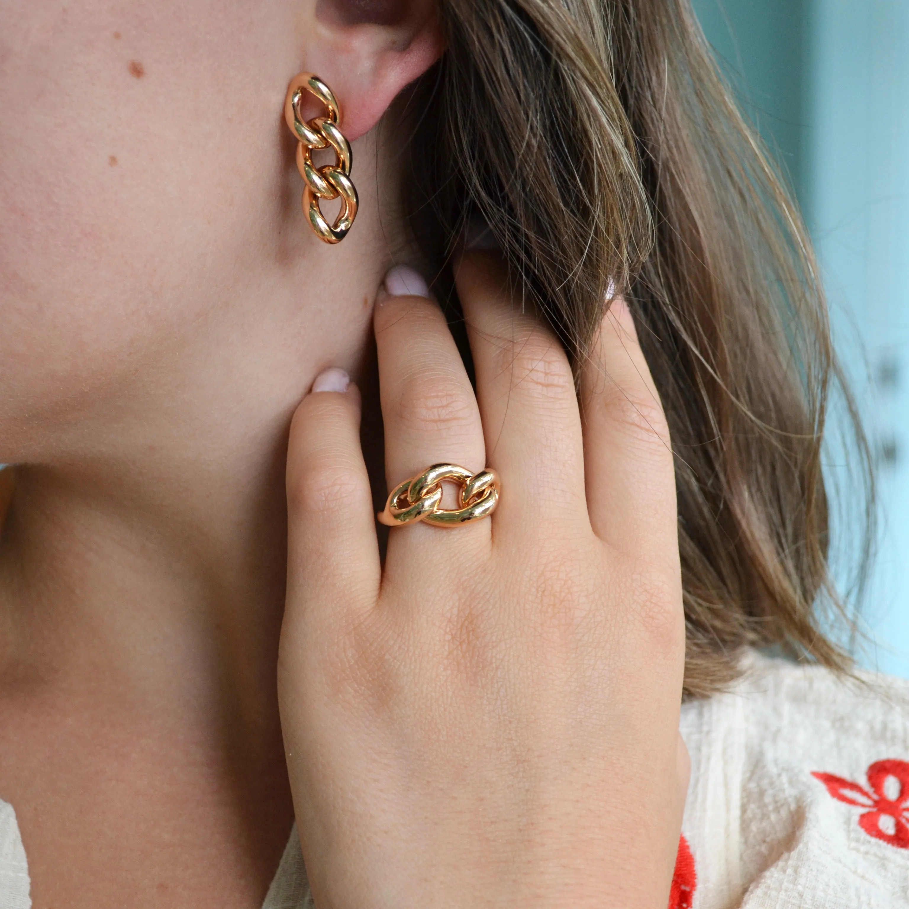 Pomellato - Catene - Earrings, 18k Rose Gold