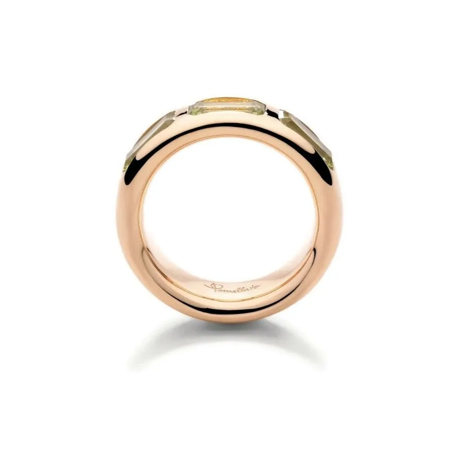 Pomellato - Iconica - Band Ring with Peridot, 18k Rose Gold