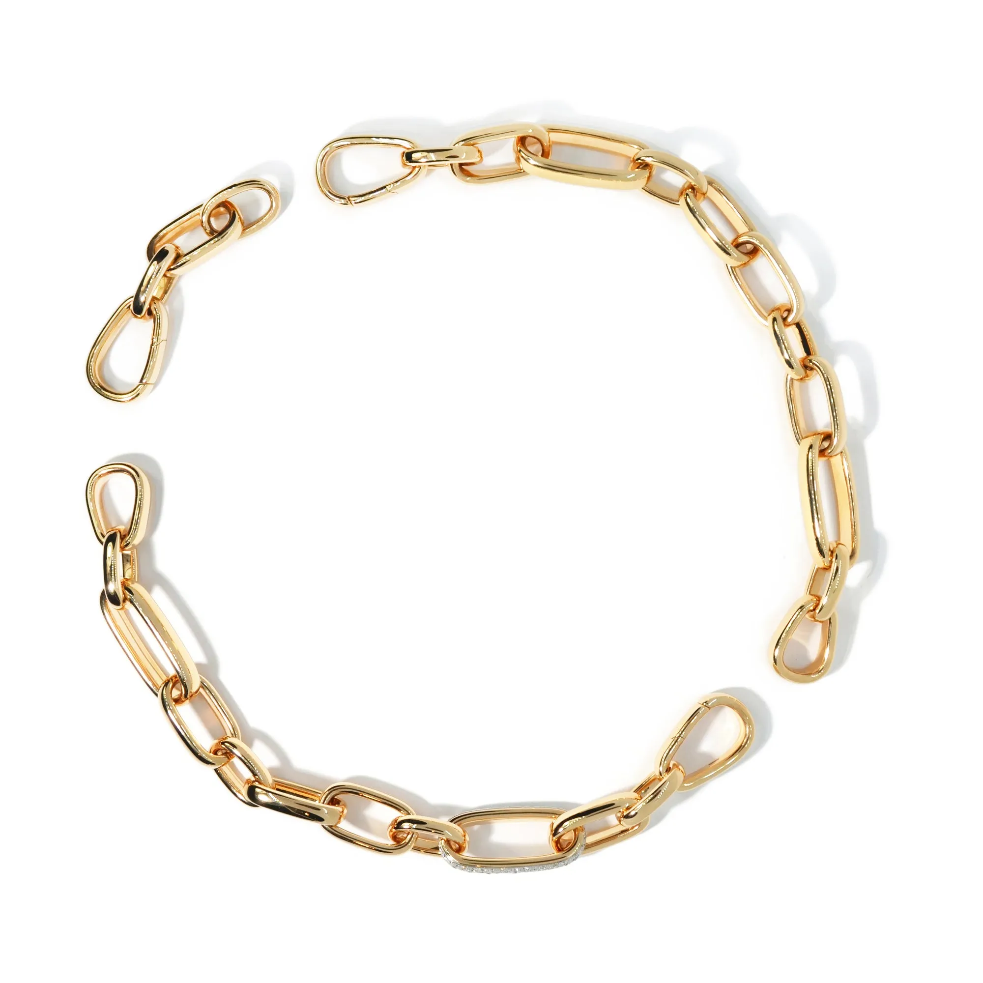 Pomellato - Iconica Medium Link Bracelet Extender, 18k Rose Gold