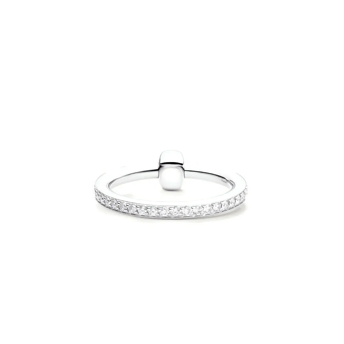 Pomellato - Together - Ring with Diamonds, 18k White Gold