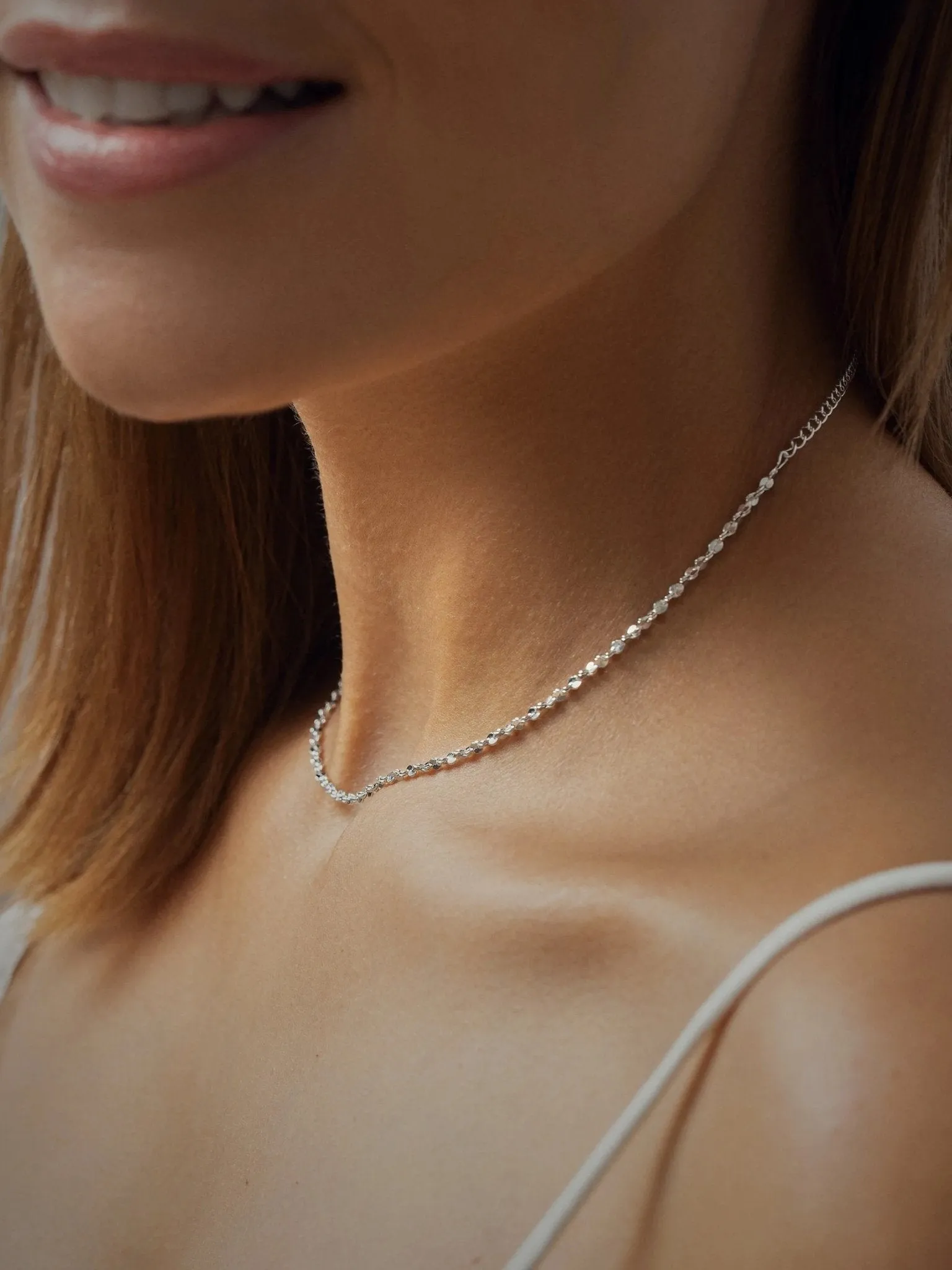 Silver Choker Necklace