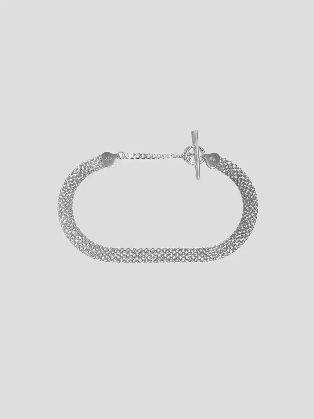 Sterling Silver Chainmail Anklet