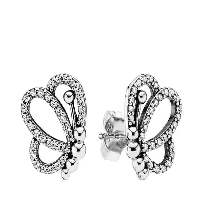 Sterling Silver Charms Jewelry Earring