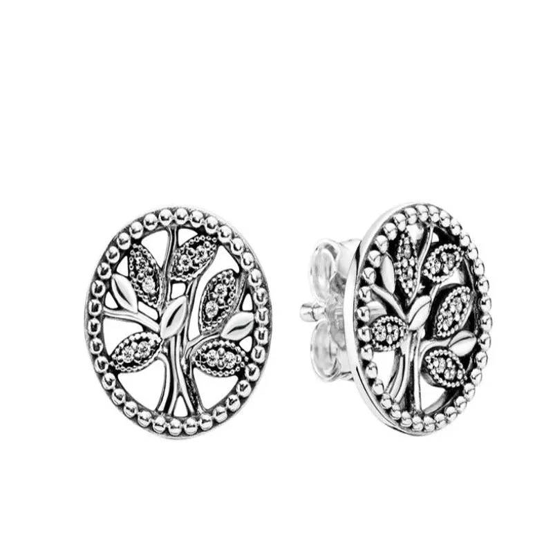 Sterling Silver Charms Jewelry Earring