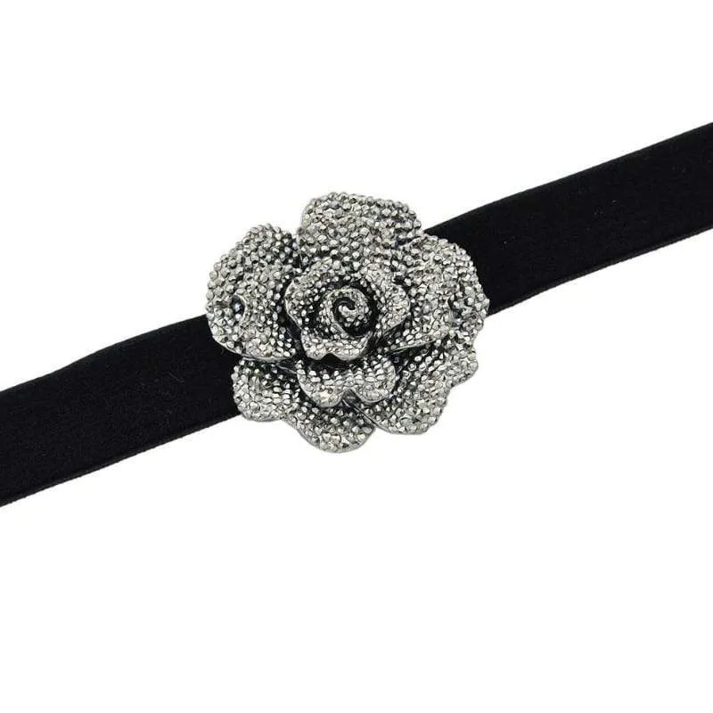 Sugar Rose Choker Necklace