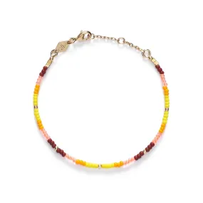 Tie Dye Bracelet, Sunshine