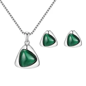 Women Faux Triangular Jewelry Set