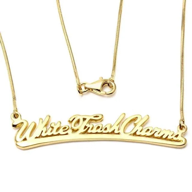 WTC NAMEPLATE Pendant