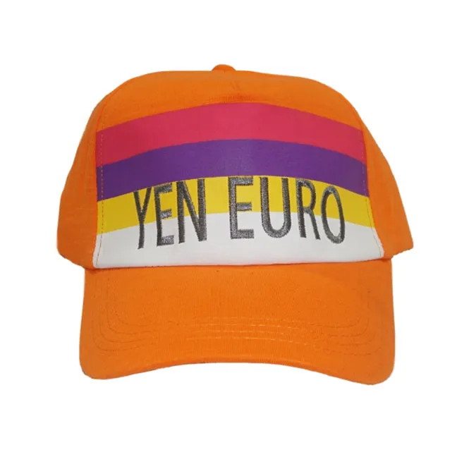 YE Color Block Hat (Orange)